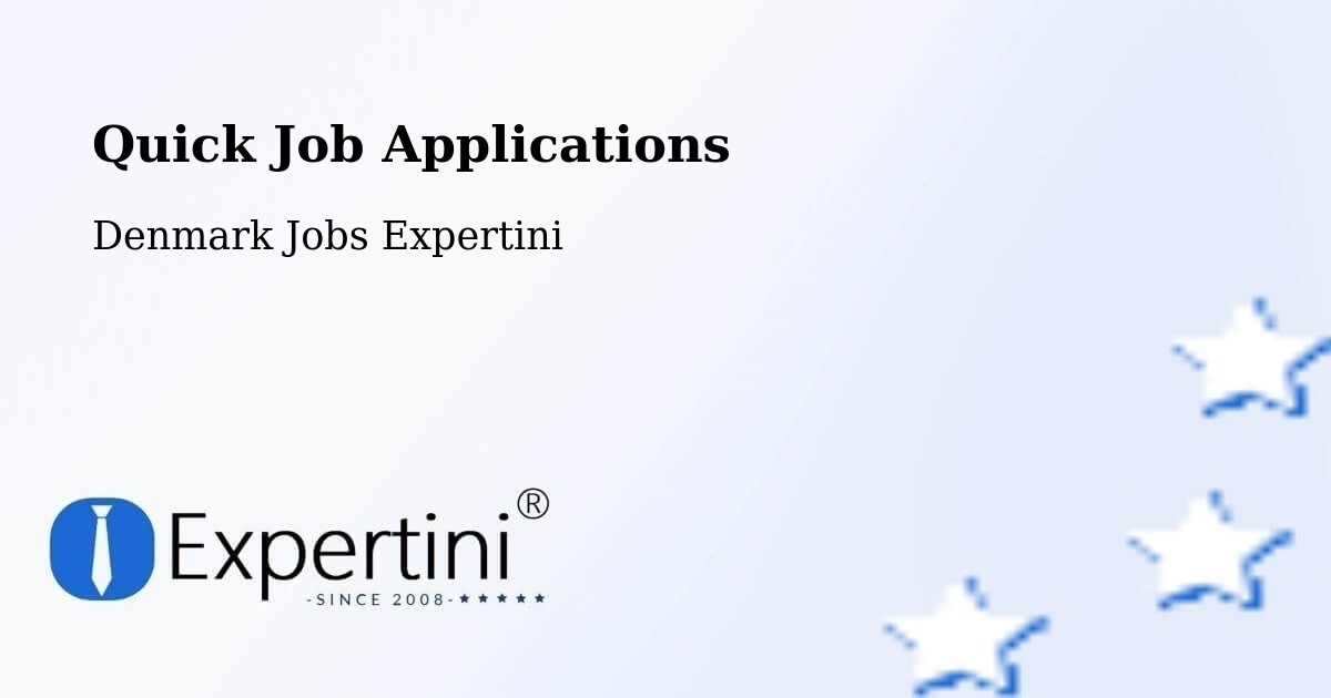 Quick Apply Feature – Hellebæk - Denmark Jobs Expertini